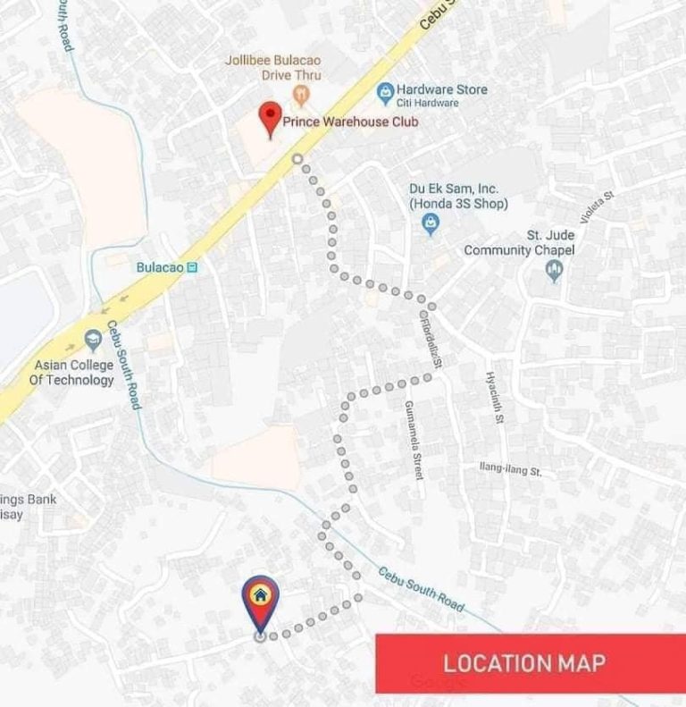 st. jude map Cebu Best Estate