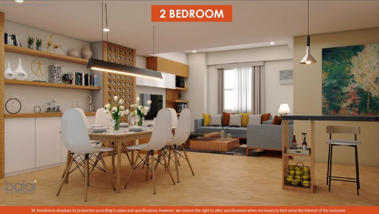 2 BEDROOMS