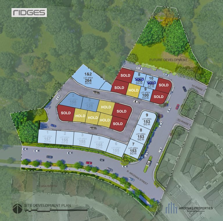 Ridges Site Development plan availability - April 2021