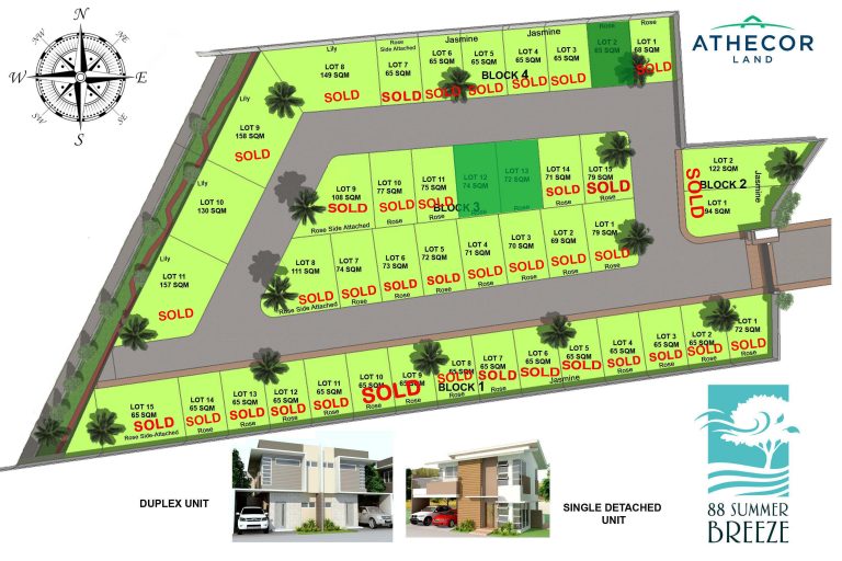 5) 88 SUMMER BREEZE SUBDIVISION MAP