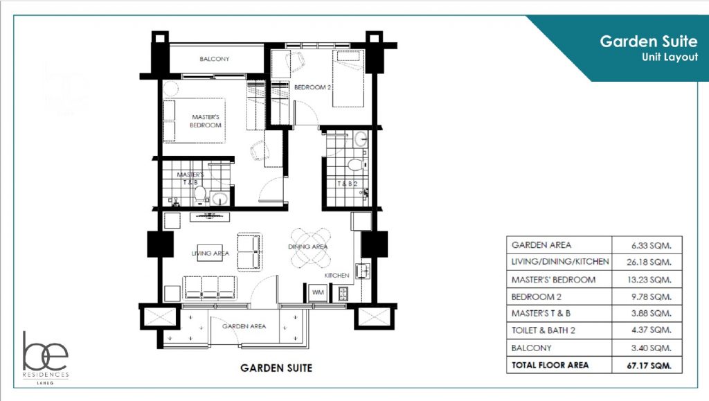 Be Residences GS Floor Plan