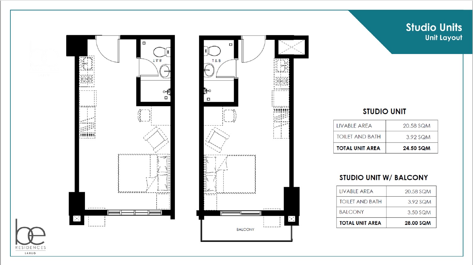 STUDIO UNIT FLOOR PLAN Cebu Best Estate